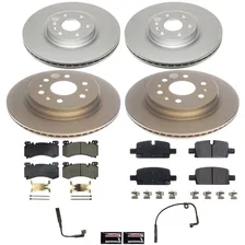 Front and Rear Z17 COATED BRAKE KIT for Chevrolet image 1
