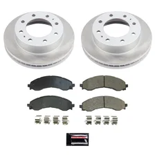 Front SEMI-COATED ROTOR KIT image 1