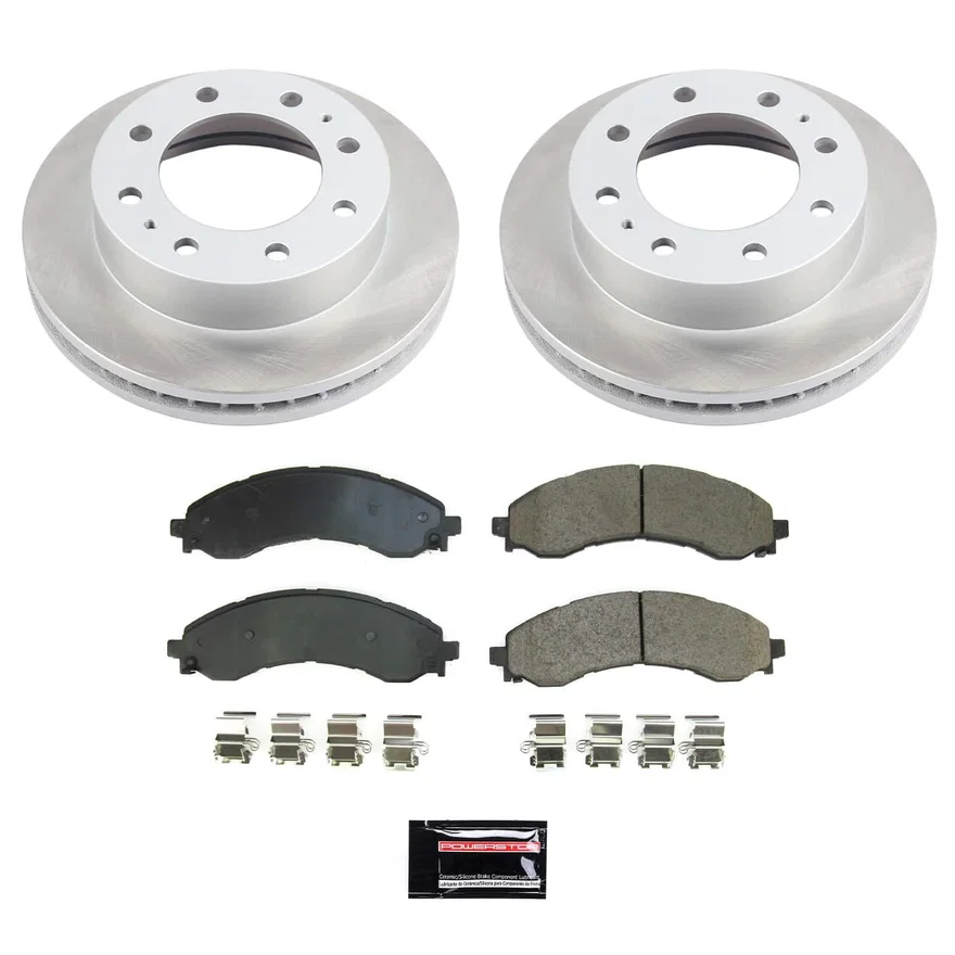 Front SEMI-COATED ROTOR KIT