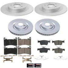 Front and Rear Z17 COATED BRAKE KIT for Acura TLX image 1