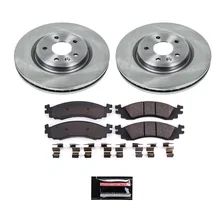 Front SEMI-COATED ROTOR KIT for Ford Taurus image 1