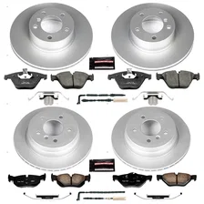 Front and Rear Z23 COATED BRAKE KIT for BMW image 2
