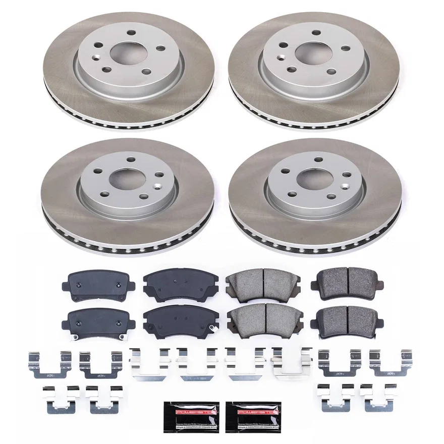 SEMI-COATED ROTOR KIT for Saab 9-5