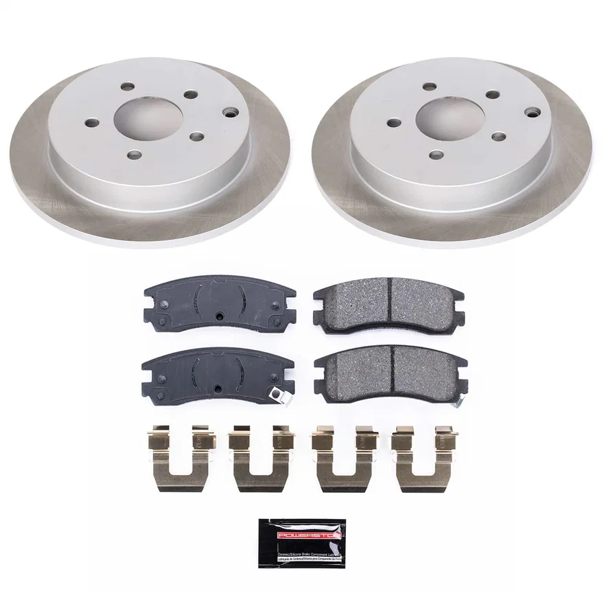 Rear SEMI-COATED ROTOR KIT