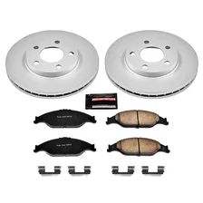 Front Z17 COATED BRAKE KIT for Ford Mustang image 2