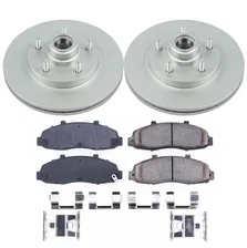 Front Z17 COATED BRAKE KIT for Ford F-150 image 2