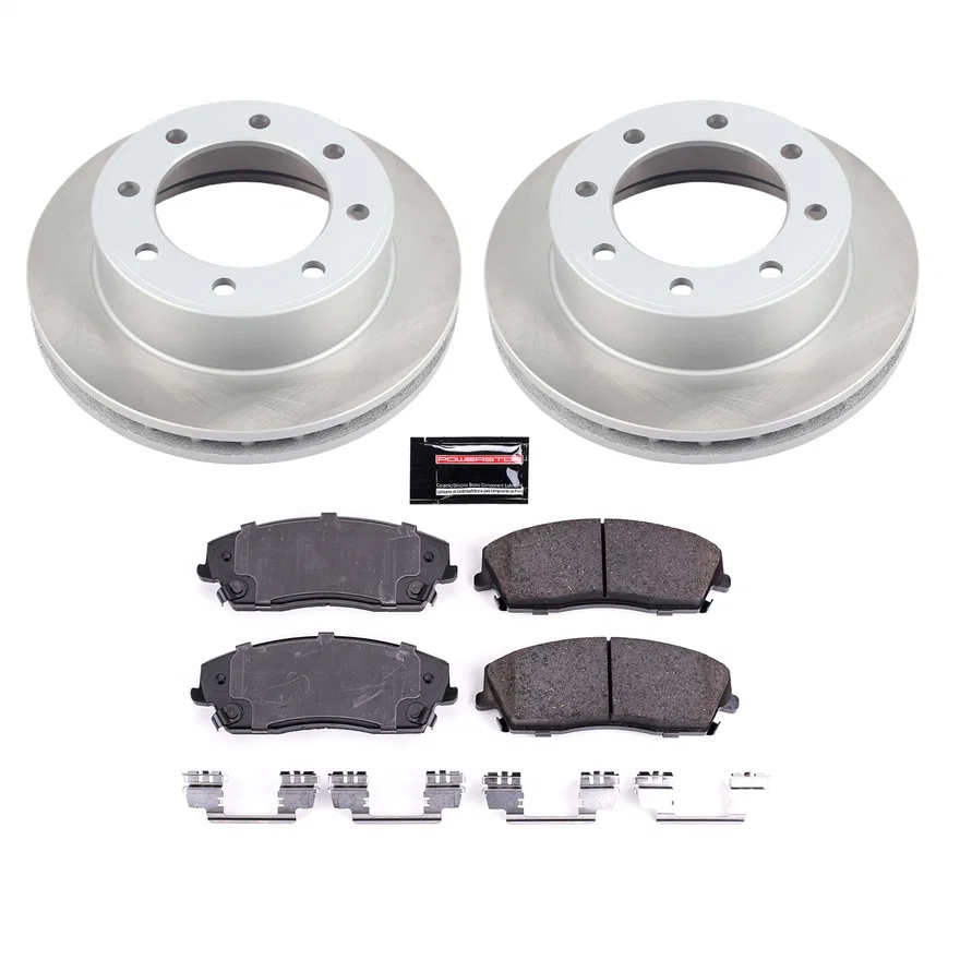Front SEMI-COATED ROTOR KIT