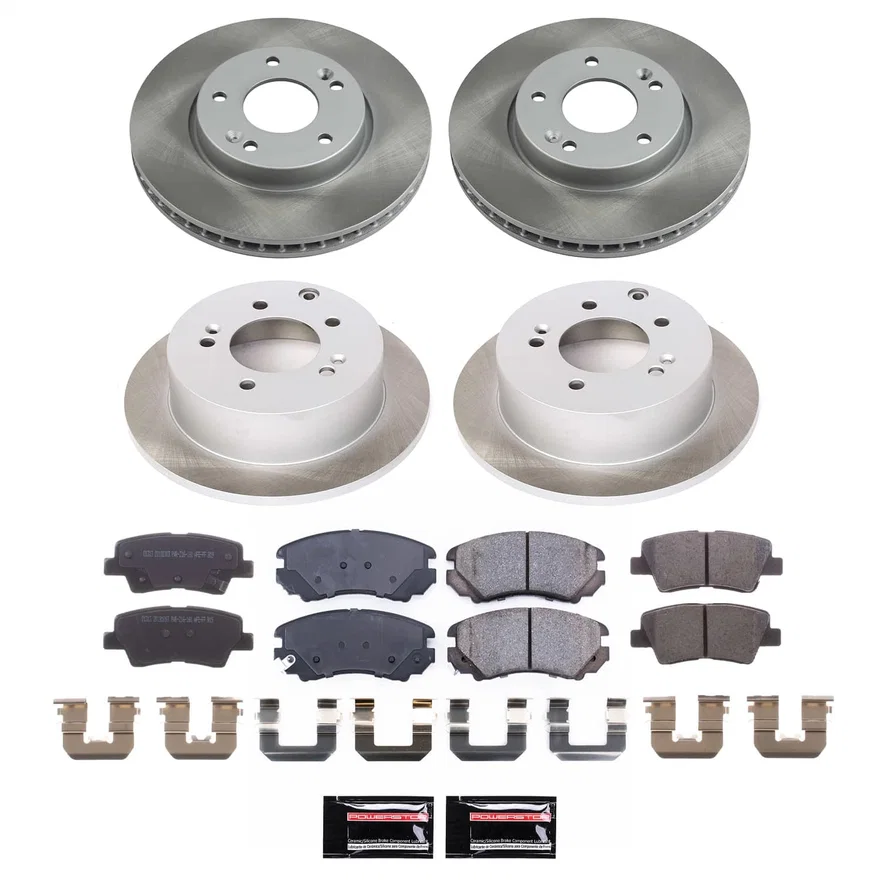 SEMI-COATED ROTOR KIT for Kia Soul