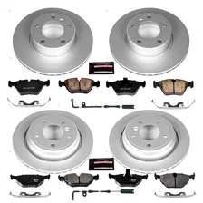 Front and Rear Z23 COATED BRAKE KIT for BMW image 2