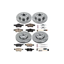 Front and Rear AUTOSPECIALTY BRAKE KIT for Mercedes-Benz E500 image 2