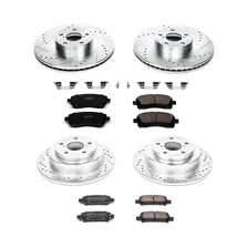 Front and Rear Z23 EVOLUTION BRAKE KIT for Subaru Impreza image 2