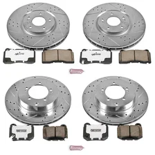 Front and Rear Z26 STREET BRAKE KIT for Mitsubishi Lancer image 2