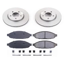 Front Z17 COATED BRAKE KIT for Chrysler Pacifica image 2
