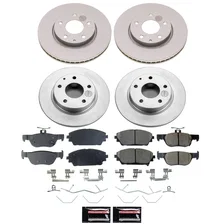 Front and Rear Z17 COATED BRAKE KIT for Mazda 3 image 1
