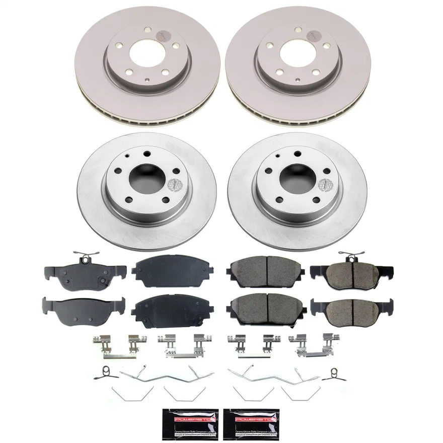 Front and Rear Z17 COATED BRAKE KIT for Mazda 3