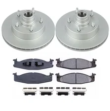 Front Z17 COATED BRAKE KIT for Ford image 2