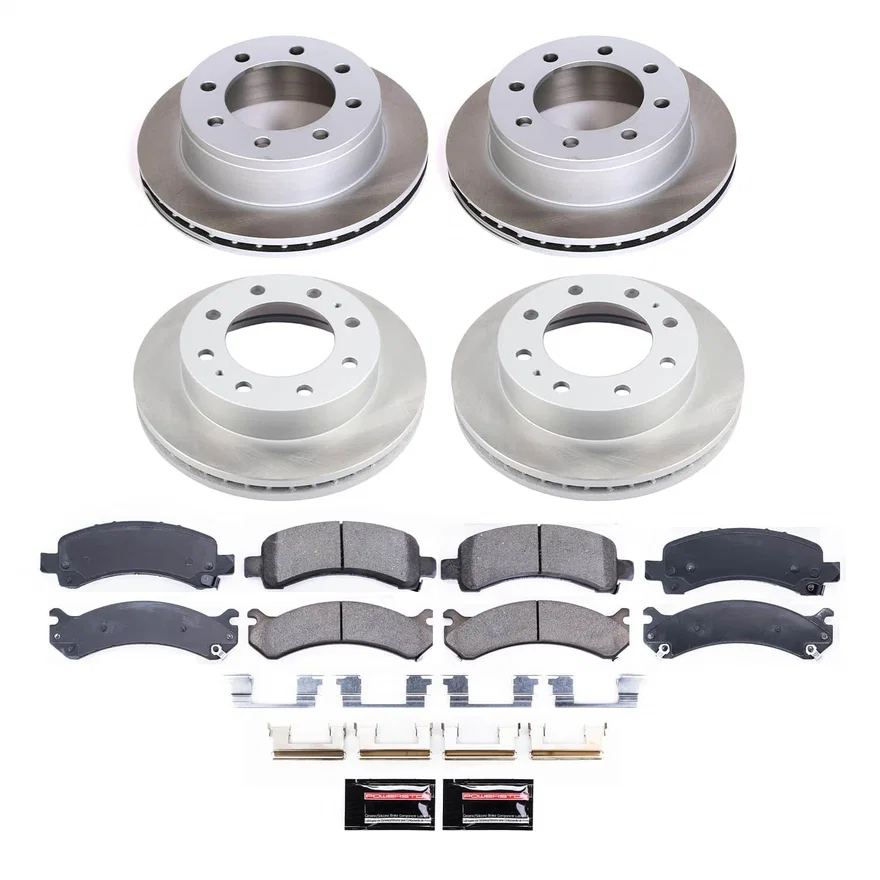 SEMI-COATED ROTOR KIT for GMC Savana 3500