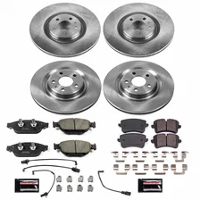 Front and Rear AUTOSPECIALTY BRAKE KIT for Audi image 2