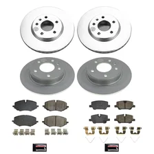 Front and Rear Z17 COATED BRAKE KIT image 1
