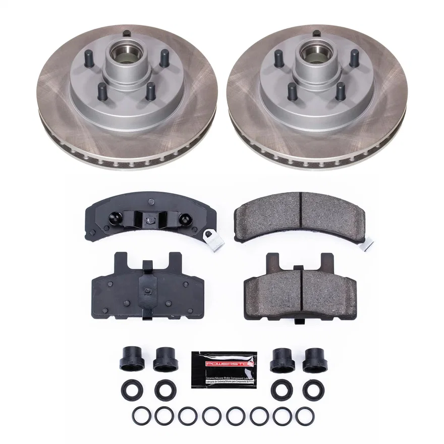 Front SEMI-COATED ROTOR KIT