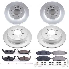 Front and Rear Z17 COATED BRAKE KIT for Ford F-150 image 2