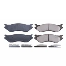 Front Z17 EVO CERAMIC PAD W/HDW for Dodge image 2