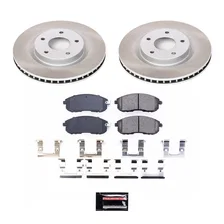 Front SEMI-COATED ROTOR KIT for Nissan Sentra image 1