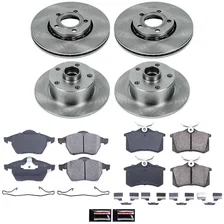 Front and Rear AUTOSPECIALTY BRAKE KIT for Audi A4 image 2