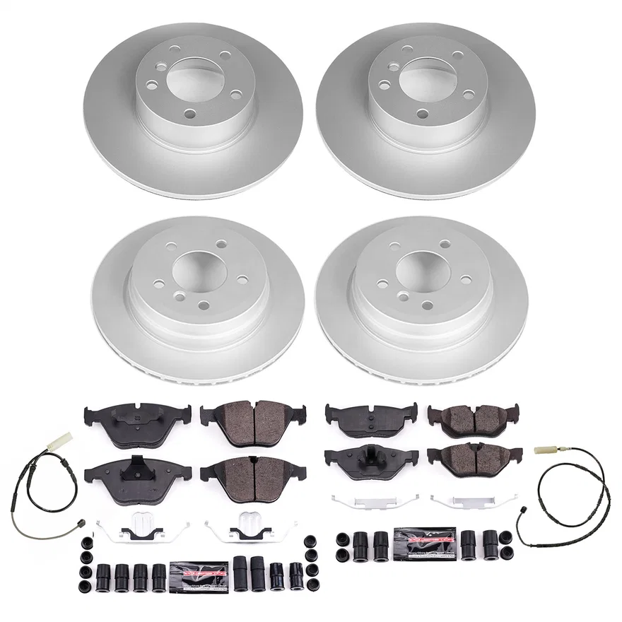 Front and Rear Z23 COATED BRAKE KIT for BMW 328i
