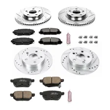 Front and Rear Z23 EVOLUTION BRAKE KIT for Scion tC image 2