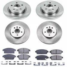 Front and Rear AUTOSPECIALTY BRAKE KIT for Buick Encore image 2
