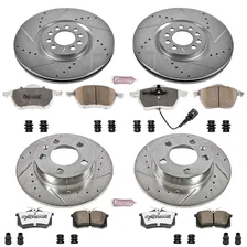 Front and Rear Z26 STREET BRAKE KIT for Audi TT image 2