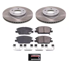Front SEMI-COATED ROTOR KIT image 1