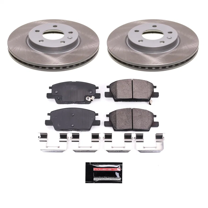 Front SEMI-COATED ROTOR KIT