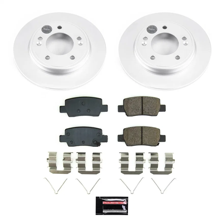Rear Z17 COATED BRAKE KIT for Hyundai Elantra