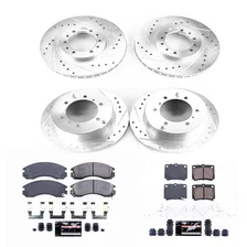 Front and Rear Z23 EVOLUTION BRAKE KIT for Mitsubishi Montero Sport image 2