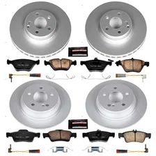Front and Rear Z23 COATED BRAKE KIT for Mercedes-Benz E320 image 2