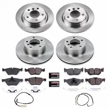 Front and Rear AUTOSPECIALTY BRAKE KIT for BMW 128i image 2