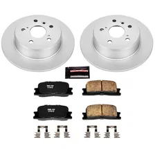 Rear Z17 COATED BRAKE KIT for Toyota Highlander image 2
