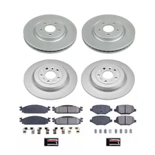 Front and Rear Z17 COATED BRAKE KIT for Lincoln MKT image 1