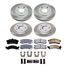 Front and Rear SEMI-COATED ROTOR KIT image 1