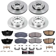 Front and Rear AUTOSPECIALTY BRAKE KIT for Hyundai Tiburon image 2