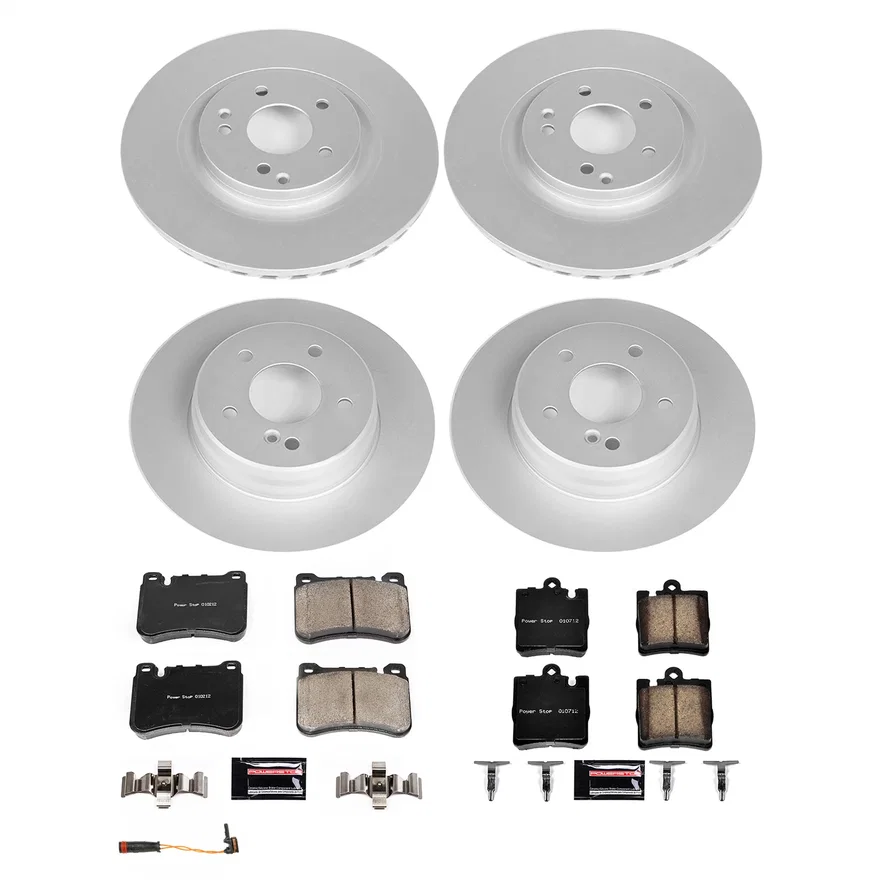 Front and Rear Z23 COATED BRAKE KIT for Mercedes-Benz