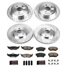 Front and Rear Z23 EVOLUTION BRAKE KIT for Chrysler PT Cruiser image 2
