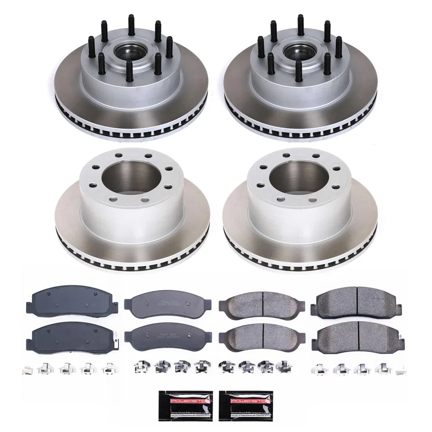 SEMI-COATED ROTOR KIT for Ford F-250 Super Duty