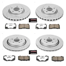 Front and Rear Z26 STREET BRAKE KIT for Chevrolet Corvette image 2