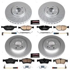 Front and Rear Z23 COATED BRAKE KIT for Mercedes-Benz S500 image 2
