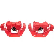 Rear RED CALIPER PAIR for BMW image 2