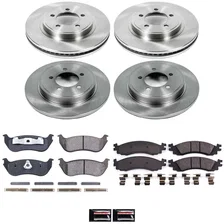 Front and Rear AUTOSPECIALTY BRAKE KIT for Mercury Mountaineer image 2