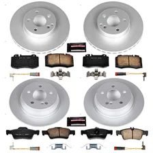 Front and Rear Z23 COATED BRAKE KIT for Mercedes-Benz E350 image 2
